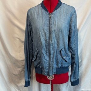 Ashley By 26 International Denim Bomber Jacket LL208